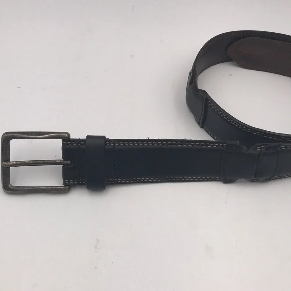 NWOT Lejon Black Leather Belt